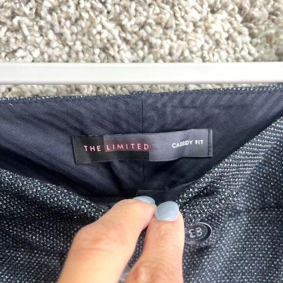 The Limited Dress Pants Women’s 16 Blue Speckled Cassidy Fit Bootcut NWT - Picture 3 of 8